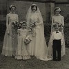 Jean with her bridesmaids & page boy